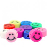 Katsuki Perlen 10mm Smiley Multicolour